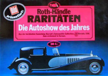 Lewandowski "Roth-Haendle Raritäten - Die Autoshow des Jahres" Vehiclehistory 1979 (10226)